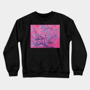 Van Gogh purple Crewneck Sweatshirt